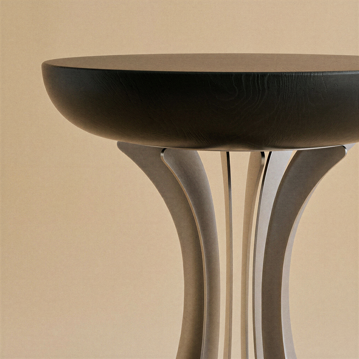 Table d'appoint Fibonacci - Acier inoxydable