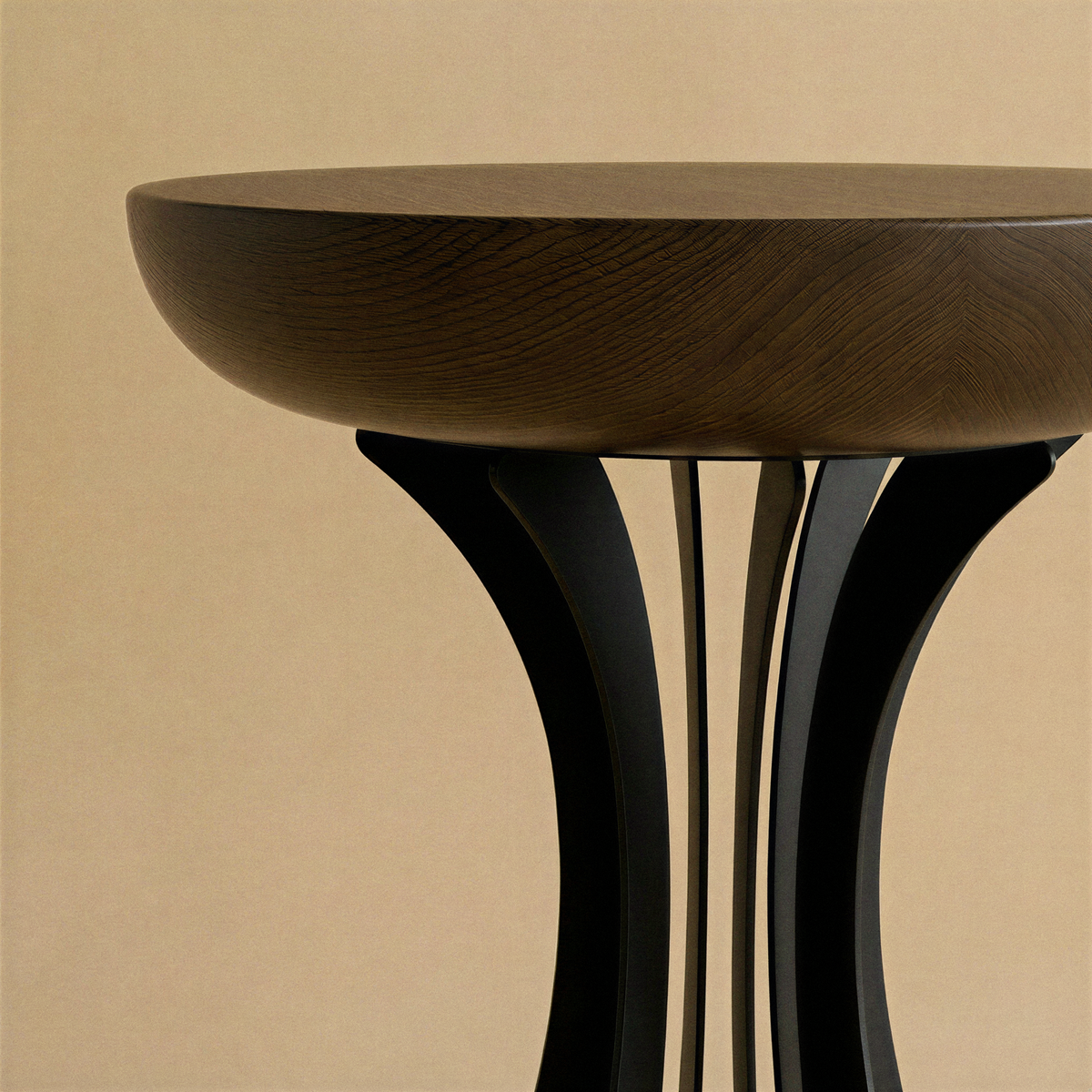Table d'appoint Fibonacci - Acier noir