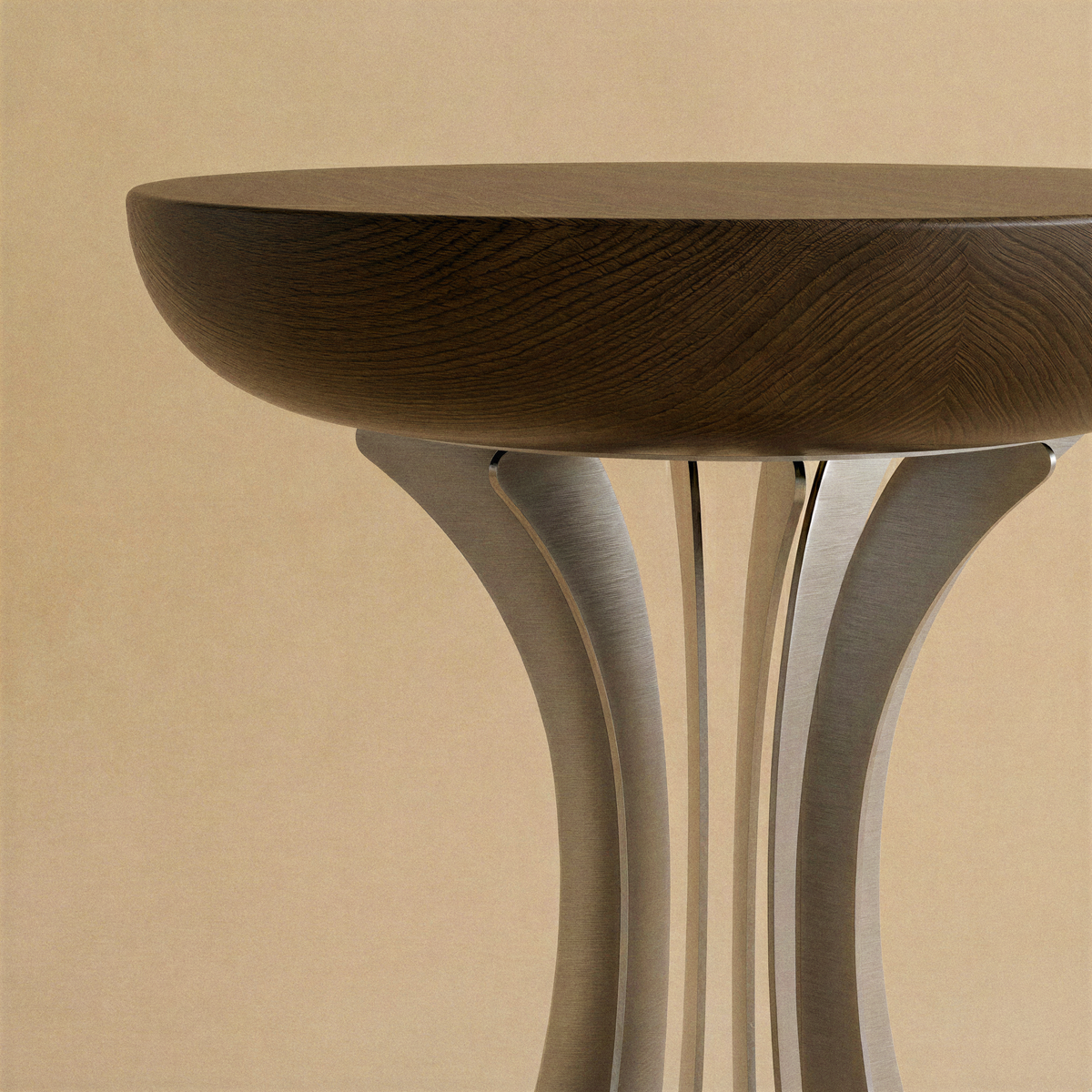Table d'appoint Fibonacci - Acier inoxydable