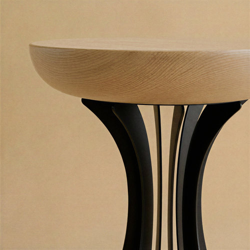 Table d'appoint Fibonacci - Acier noir
