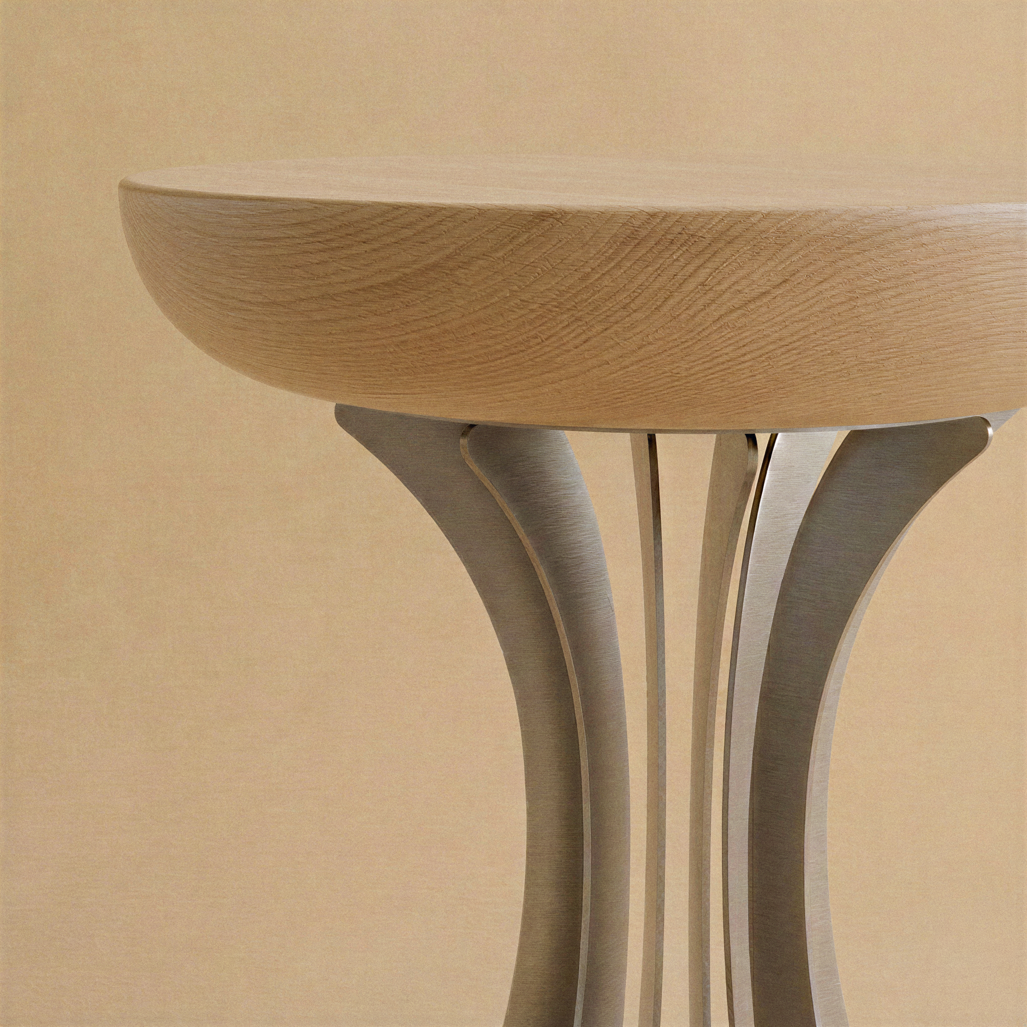 Table d'appoint Fibonacci - Acier inoxydable