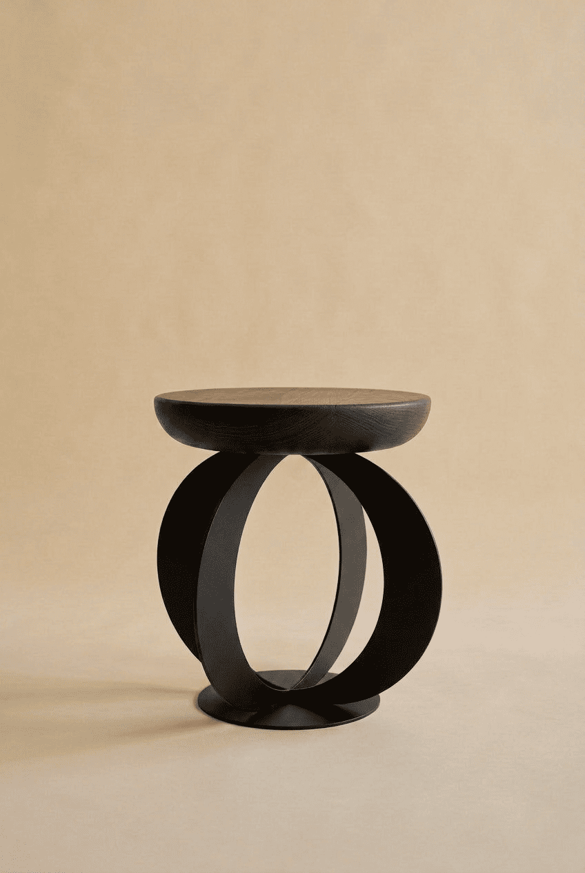 Table d'appoint Minor - Acier noir